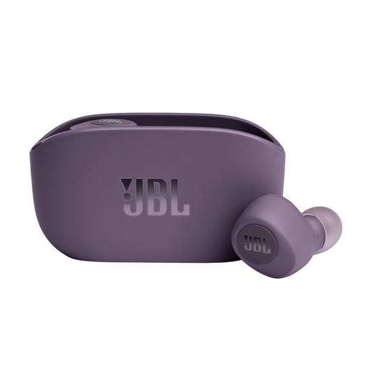 JBL Vibe 100TWS - Purple - True Wireless Earbuds - Hero image number null